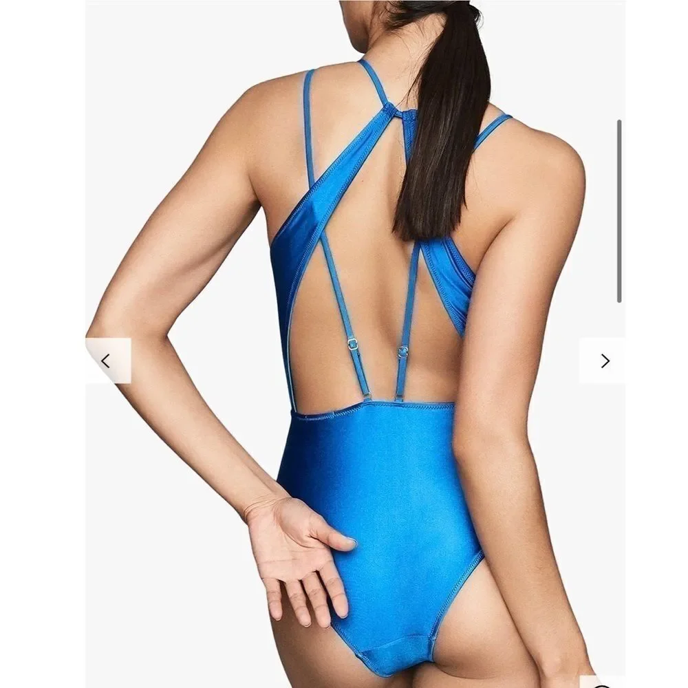 Reiss Rosie Cut Out Back Swimsuit